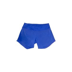 Oiselle Women’s Long Roga Shorts for Running Yoga in Deep Blue/Curfew – Size 10